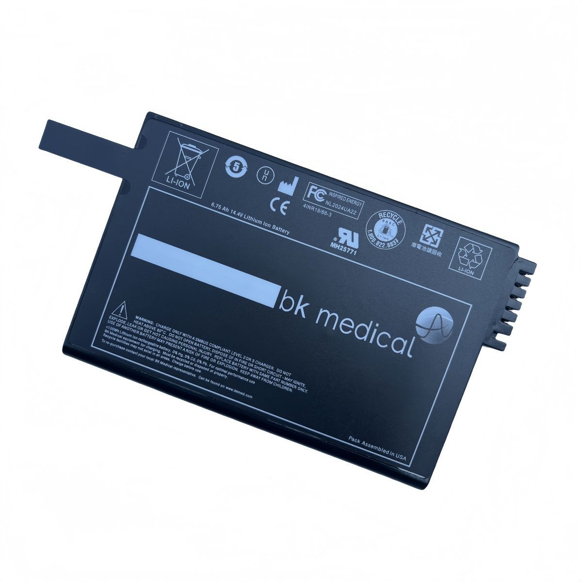 UA1225 Medical Battery for BK Medical System Flex Focus 800 Ultrasound