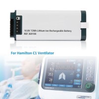 REF369108 Rechargeable Lithium-Ion Battery For Hamilton C1 Ventilator 369108 10.8V 72Wh