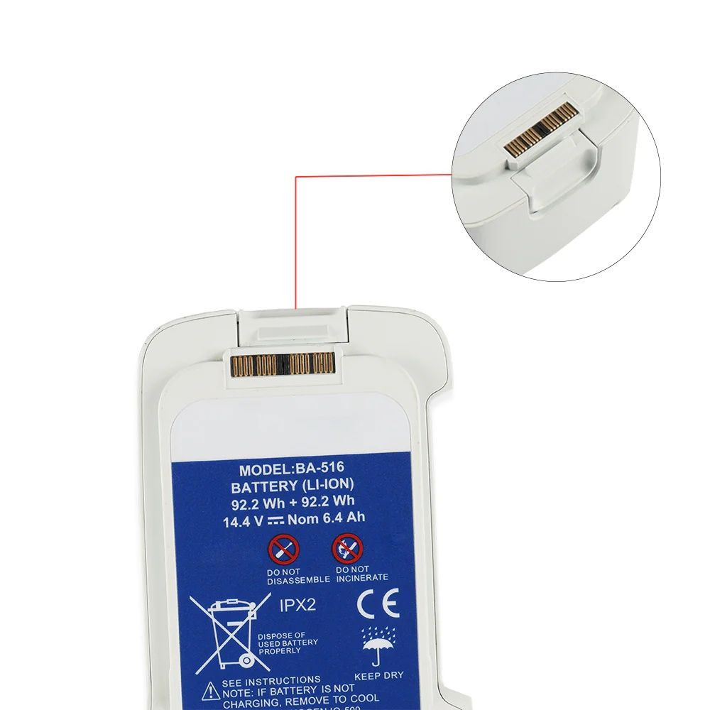 BA-516 1400-3010-16 Battery For Inogen One G5 or For OxyGo FI NEXT Portable Oxygen Concentrator