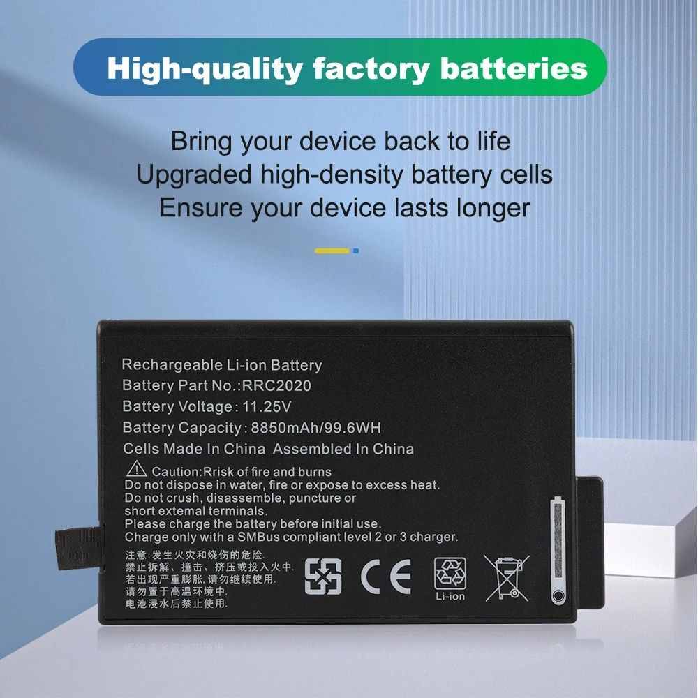 RRC2020 Battery For Philips VS3 VS4 VS3 VM4 VM6 VM8 2201R GSM-R Monitor