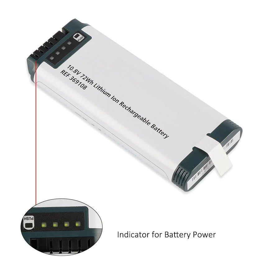 REF369108 Rechargeable Lithium-Ion Battery For Hamilton C1 Ventilator 369108 10.8V 72Wh