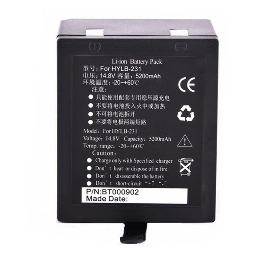 HYLB-231 For EDAN SE-3 M8 IM9A 5200mah 14.8V Battery