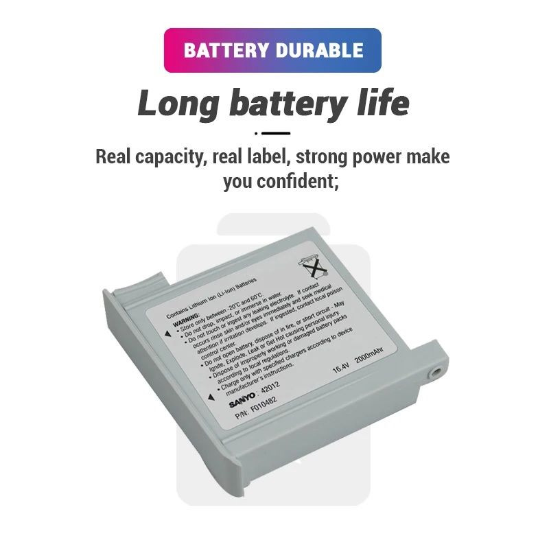 16.4V 2000mAh Li-ion F010482 Lithium ion Replacement battery for KENDALL system syring Pump 1050060 Medical