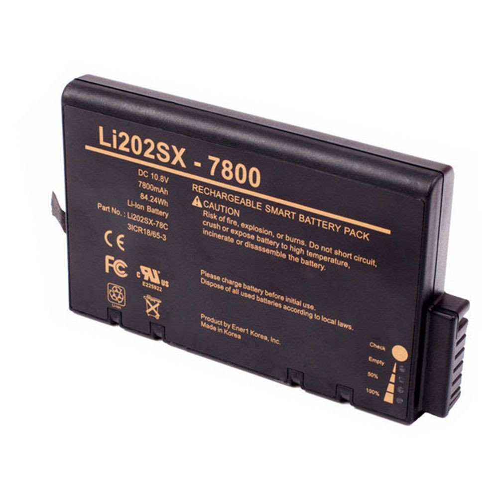 Li202SX-7800 Battery For DustTrak II 8530/8531 Monitor For TSI 9110 9350 9500 9510 8240 Particle Counter
