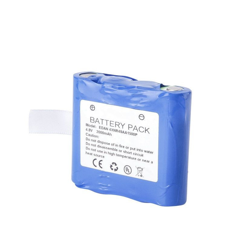 H100B CS-01 4XNR49AA1500P 2000mAh PULSE Oximeter battery for EDAN