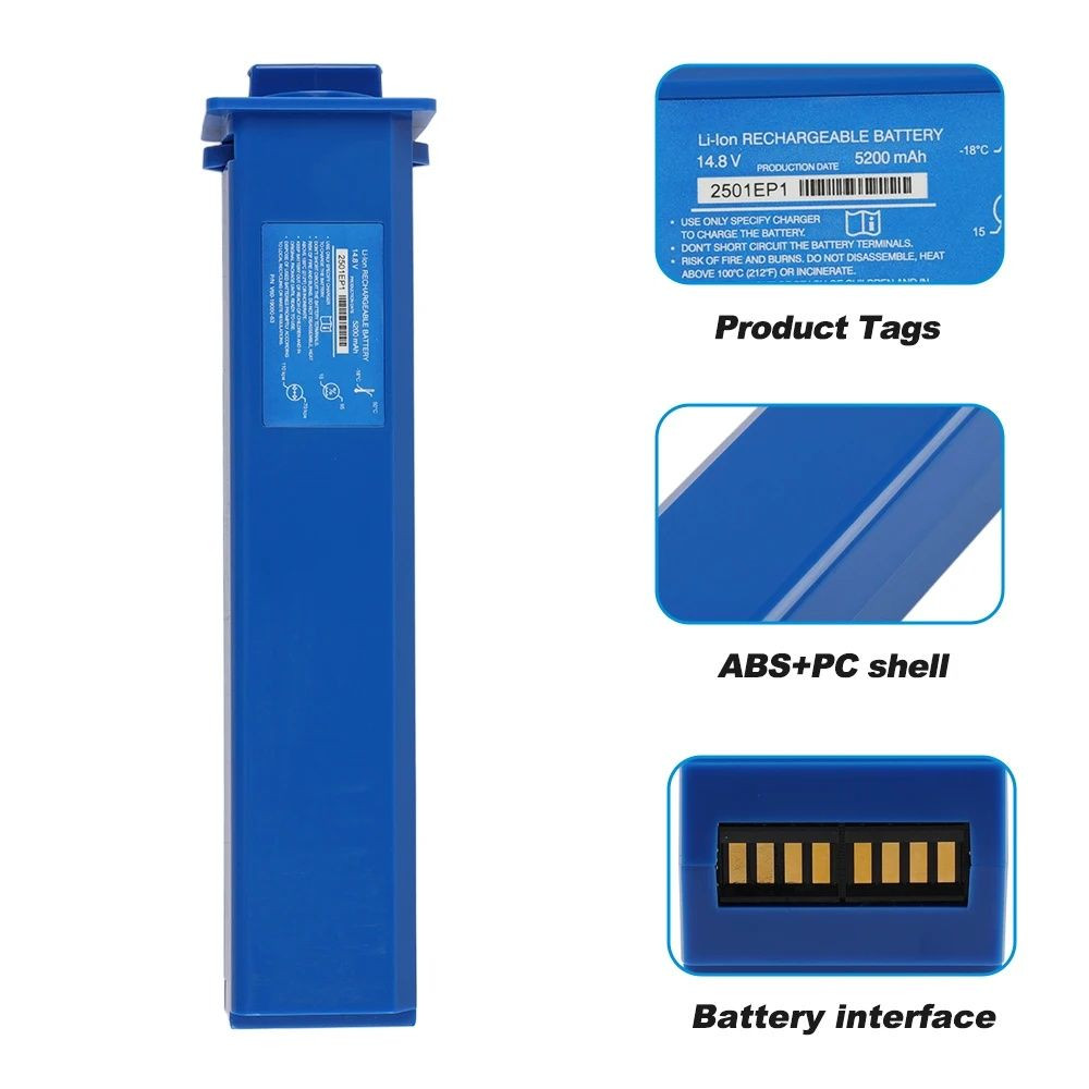 V60-19000-63 Rechargeable Li-ion Battery for Flight 60 Main Ventilator 14.8V 5200mAh
