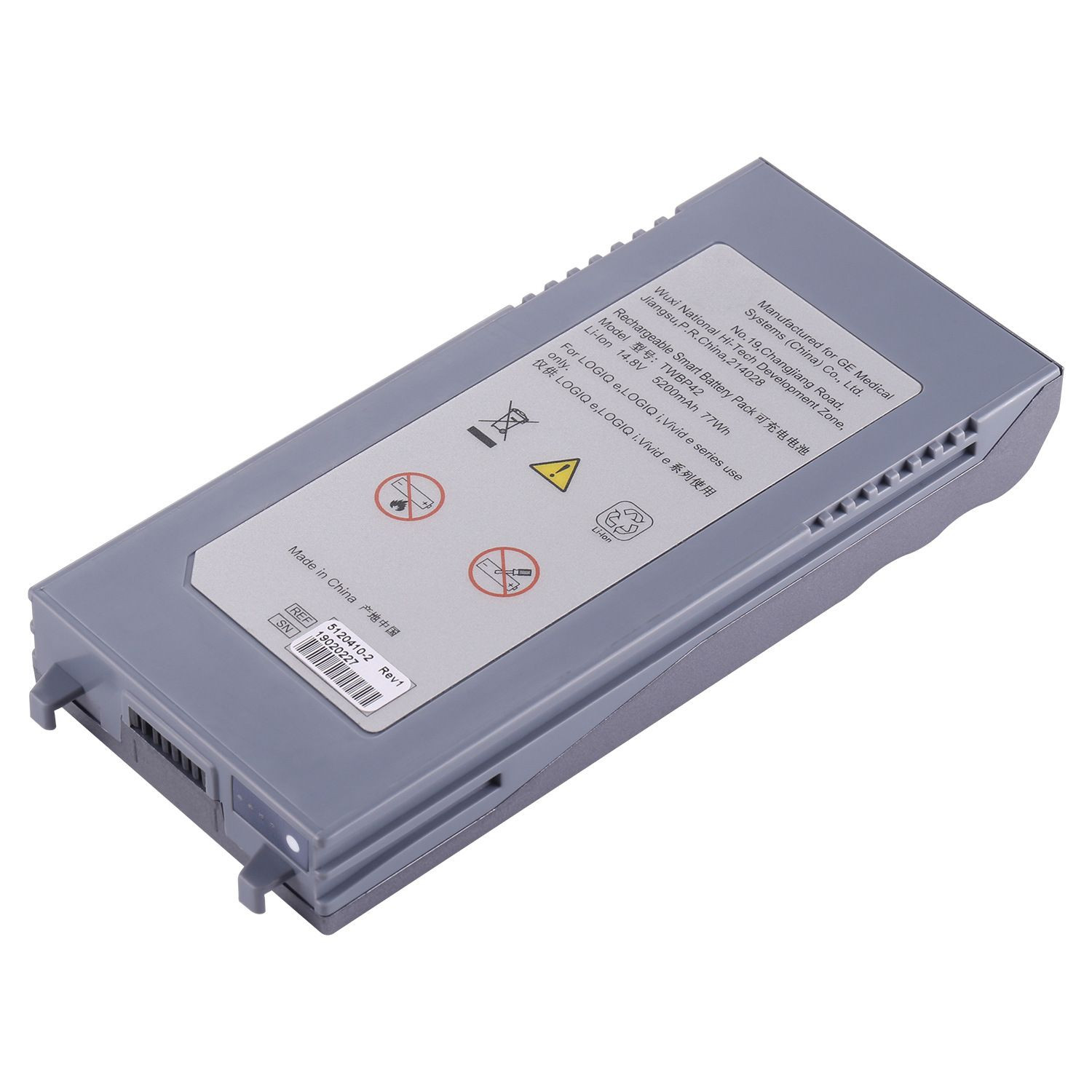 5120410-2 5422172 14.8v 5.2Ah TWBP42 Rechargeable Battery PackFor GE Marquette,Healthcare, LOGIC-E