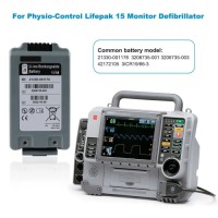 LifePak15 10.8V 6Ah Monitor Defibrillator Battery Pack For Physio-Control 21330-001176 3206735-003 42172105 3ICR19/66-3