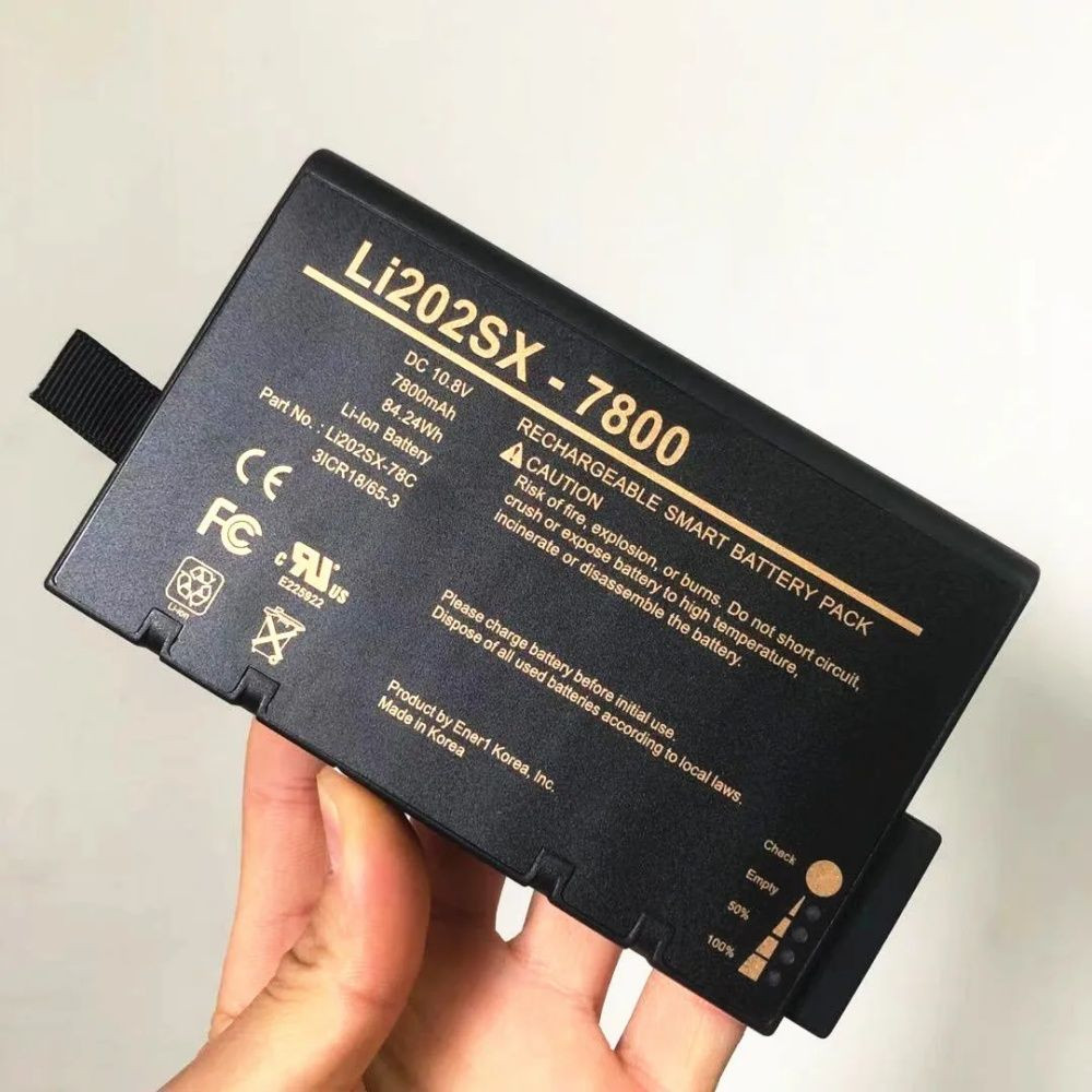 Li202SX-7800 Battery For DustTrak II 8530/8531 Monitor For TSI 9110 9350 9500 9510 8240 Particle Counter