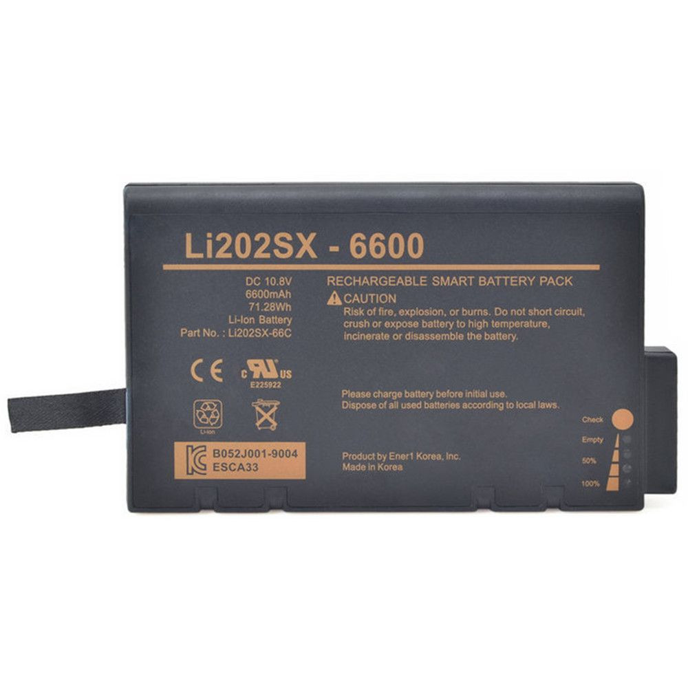 ECG Battery for TSI 8530 8531 TSI 9310 DUSTTRAK II LI202SX-6600