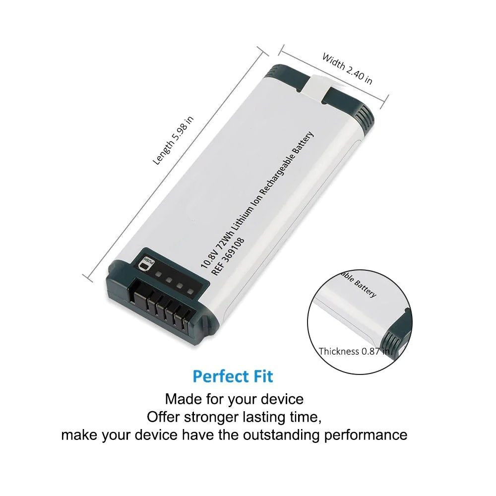 REF369108 Rechargeable Lithium-Ion Battery For Hamilton C1 Ventilator 369108 10.8V 72Wh