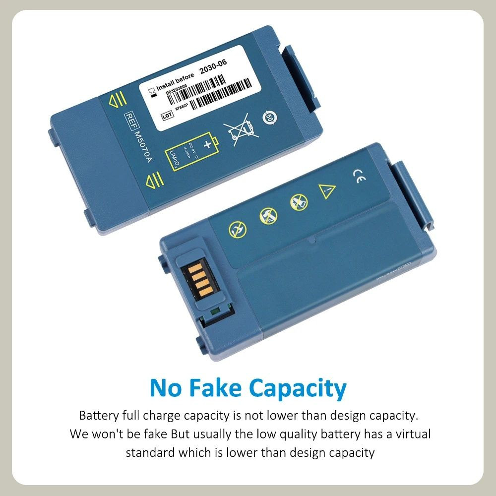 M5070A Battery Replacement For Philips HeartStart Home Defibrillator M5066A M5068A 110300 M5067A