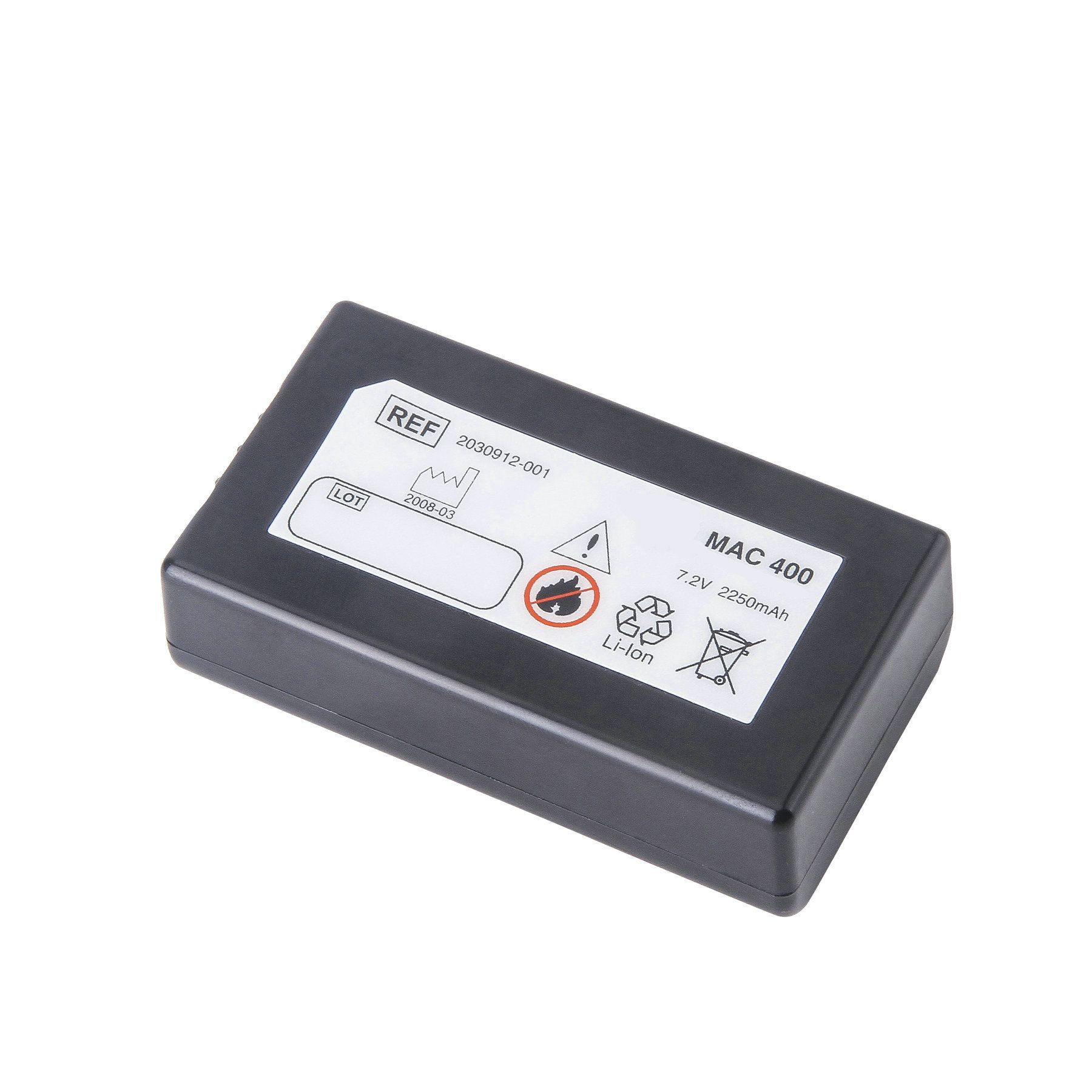 2030912-001 2250mAh Vital Signs Monitor battery for GE Mac 400 MAC C3 MAC600 MAC400