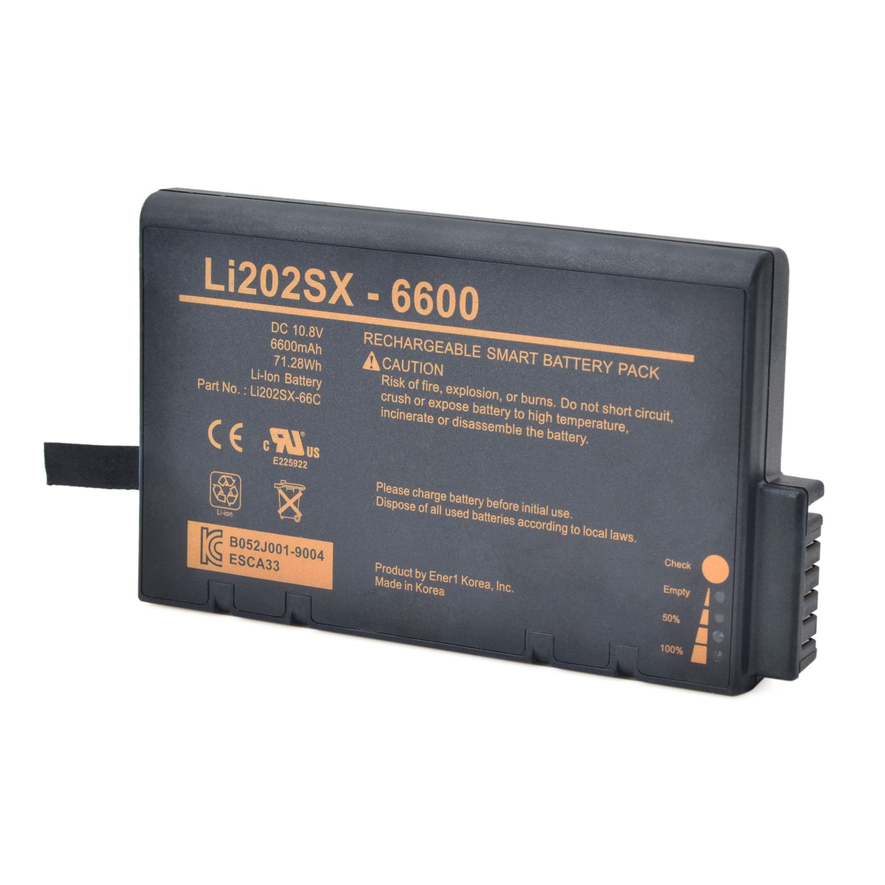 ECG Battery for TSI 8530 8531 TSI 9310 DUSTTRAK II LI202SX-6600