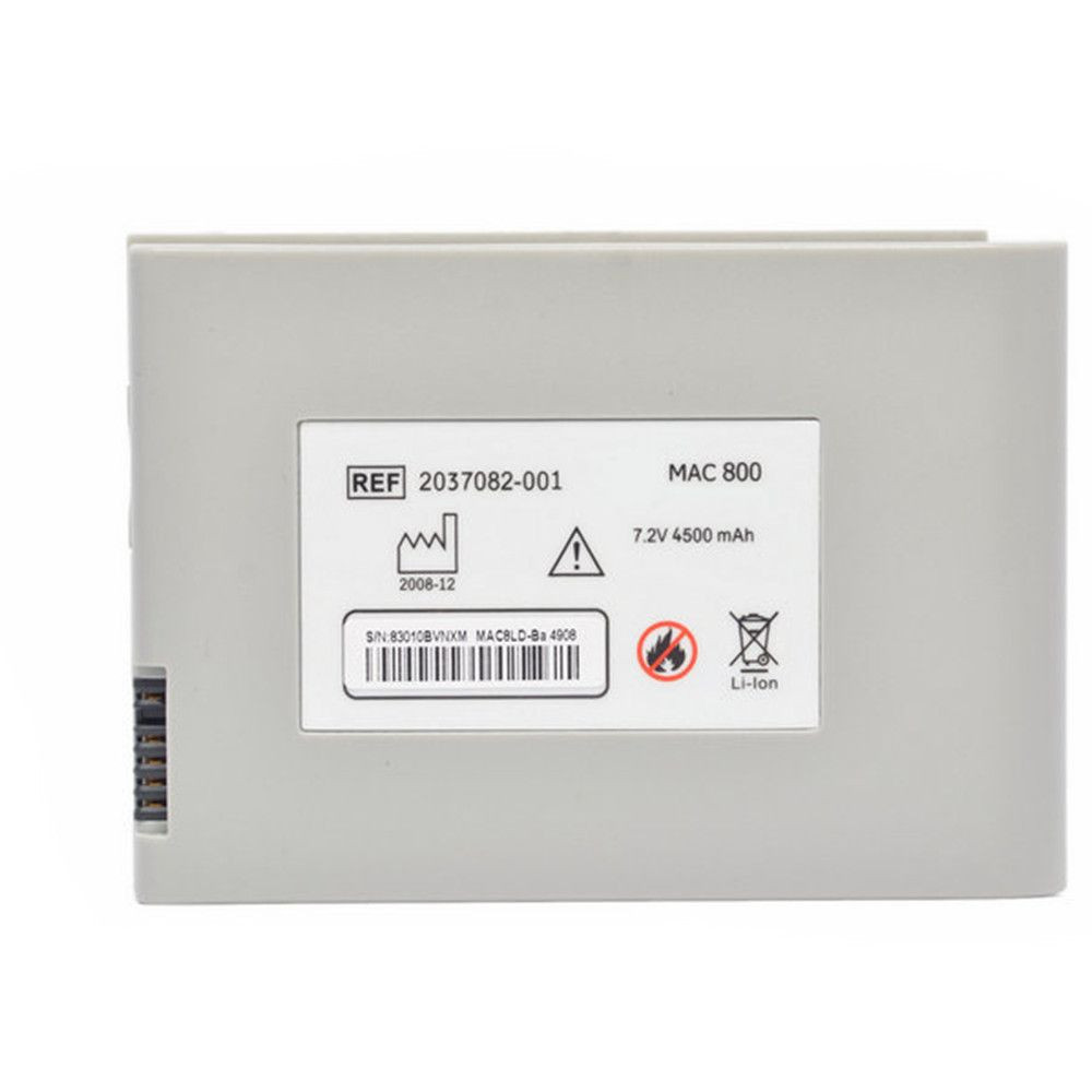 2037082-001 2039944-001 4500mAH ECG battery for GE MAC800 MAC 800