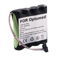 4/HR-4U AAA 4.8V 1000mAh Camera NI-MH Battery Pack for Optomed Finland SMARTSCOPE M5 Handheld Fundus