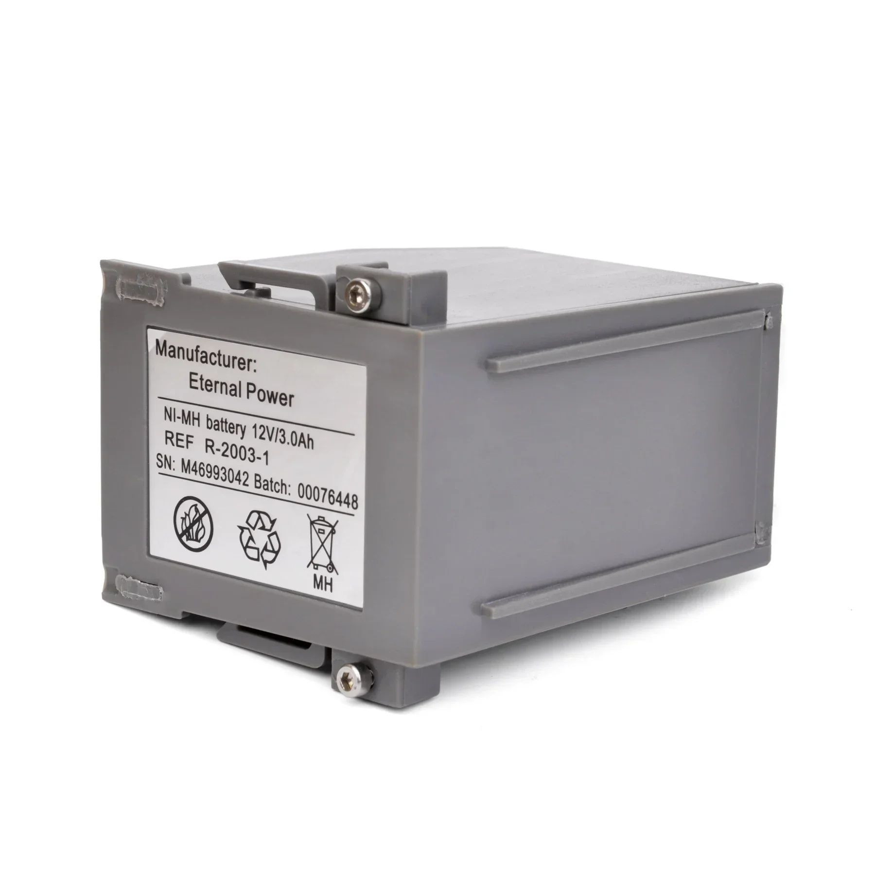 12V 3000mAh Defibrillator Battery For innomed CardioAid 200B , R-2003-1