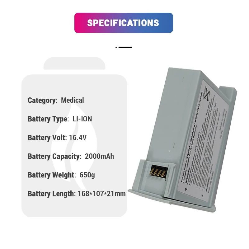 16.4V 2000mAh Li-ion F010482 Lithium ion Replacement battery for KENDALL system syring Pump 1050060 Medical
