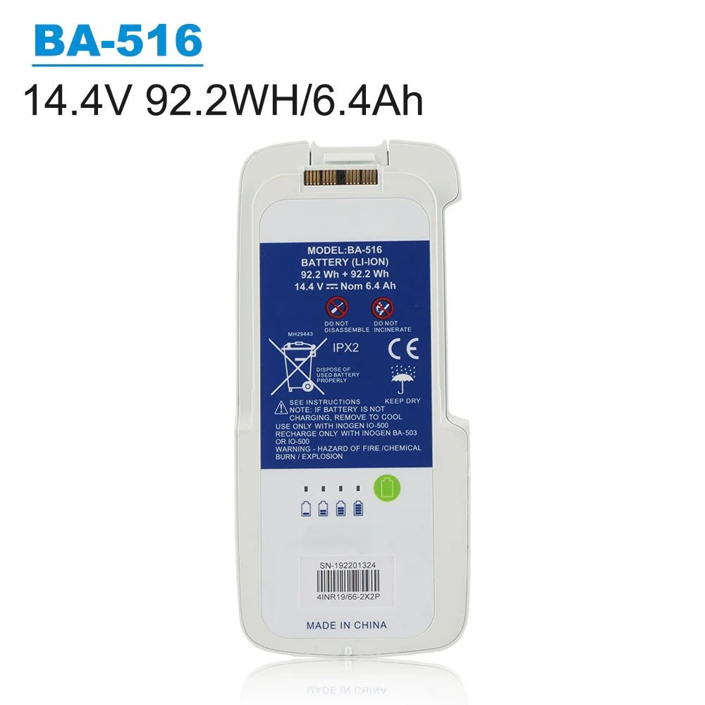 BA-516 1400-3010-16 Battery For Inogen One G5 or For OxyGo FI NEXT Portable Oxygen Concentrator
