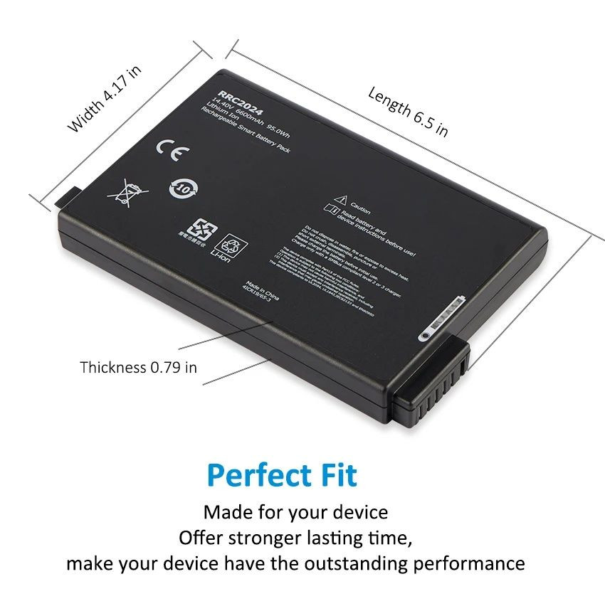 For Maquet Rechargeable Battery RRC2024 14.4V 6600mAh 95.0Wh 410028-04 REF6882607