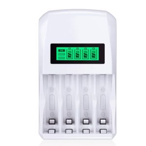 C907 LCD Battery Charger Smart Individual AA AAA Rechargeable Battery Charger for Ni-MH Ni-CD Rechargeable Batteries