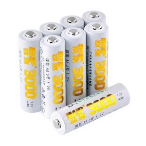 MP®Rechargeable AA Batteries 1.2V 3000mAh Nimh Double A Batteries Low Self Discharge