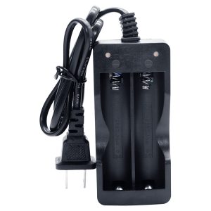 2 Slots 18650 Battery Charger US/EU Plug Smart Charging Safety Fast Charge 18650 Li-ion Rechargeable Battery Charger