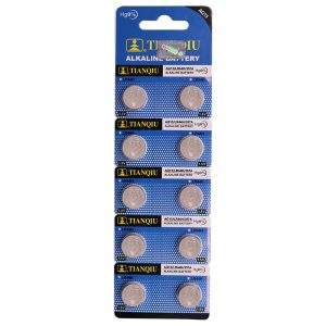 TIANQIU AG13 LR44 Batteries Ultra Power Premium Alkaline 1.5 Volt LR44 Button Cell Battery for Toys & Electronic Devices