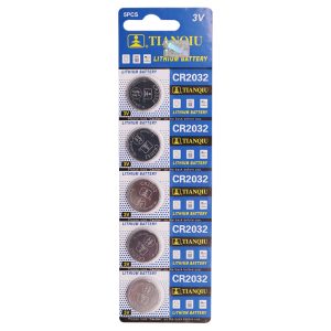 TIANQIU CR2032 3V Lithium Button Coin Cell Battery Lithium Button For Car Key Remote Control Watch Toy Button Cell