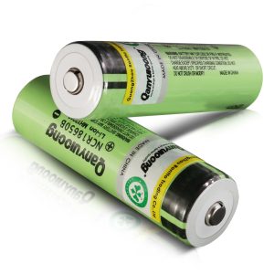 QanYUloong®100% New Original NCR18650B 3.7V 3400mAh 18650 Lithium Rechargeable Pointed Battery For Flashlight batteries (NO PCB)