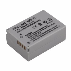 Camera Battery NB-7L NB7L for Canon Powershot G10 G11 G12 SX30IS 7L Batteries