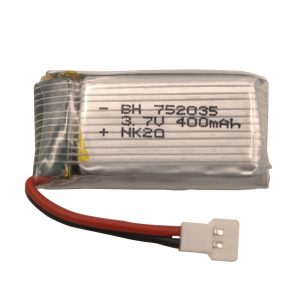 3.7V 400mAh Lithium Battery Model Airplane Quadcopter Accessories 752035 High Magnification 20C Drone Battery