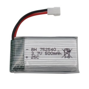 3.7V 500mAh 752540 25C Lipo Battery For Syma X5C X5SW M68 Cheerson CX-30 H5C Remote Control Drone Spare Parts