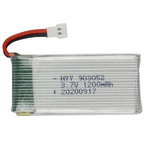 903052 3.7V 1200mAh High Rate 25C Lithium Ion Polymer Li-po Rechargeable Battery For Drone Aircraft Plane