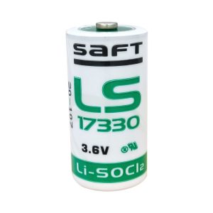 SAFT LS17330 3.6V 2100mAh 2/3A Lithium Thionyl Chloride (Li-SOCl2) Battery