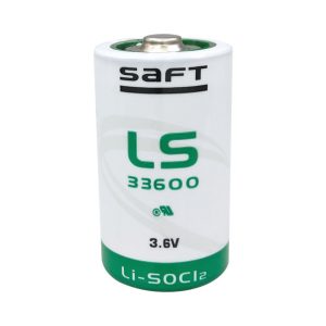 SAFT LS33600 D Size 3.6V 17000mAh Lithium Thionyl Chloride Battery