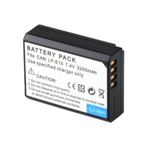 Replacement LP-E10 Battery Compatible with Canon EOS Rebel T3 T5 T6 Digital Camera