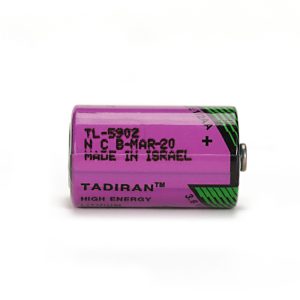 Tadiran TL-5902 3.6V 1/2AA ER14250 PLC Lithium Battery Non-Rechargeable