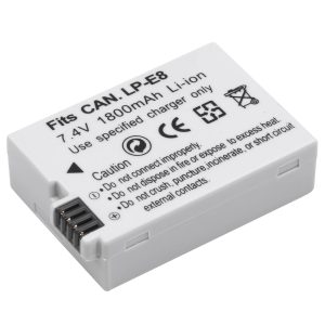LP-E8 Camera Batteries AKKU Pack For Canon 550D 600D 650D 700D X4 X5 X6i X7i T2i T3i T4i T5i DSLR Camera