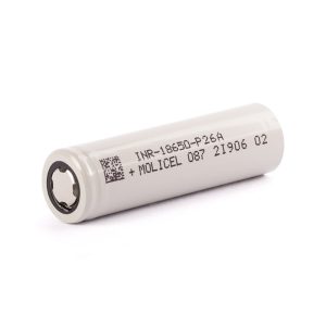 Original Molicel 3.6V 18650 INR18650-P26A 2600mAh Max 35A Discharge Can Work At -40℃ Low Temperature