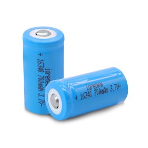 Rechargeable 700mAh 3.7V Li-ion ICR16340 Batteries CR123A Lithium Ion Battery For LED Flashlight