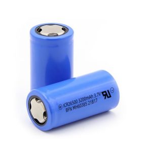 3.7V ICR26500 Lithium ion Rechargeable Battery 3200mAh for LED flashlight torch electric razor shaver power tools