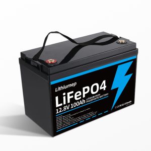 12.8V LiFePO4 Rechargeable Lithium Iron Phosphate Battery for Trolling Motor, Boat, Rv, Solar