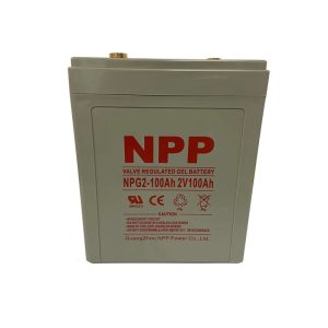 NPP 2V 1000Ah 2000mA 3000Ah Rechargeable Solar GEL Battery Solar Panel For Energy System