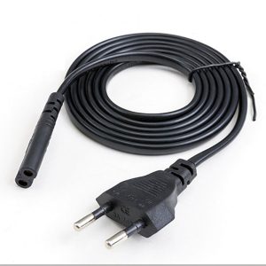 EU Power Cable 2Pin IEC320-C7 Extension Cord For Dell Laptop Charger Canon Epson Printer Radio Speaker PS4 XBOX LG Sony