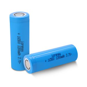 ICR16500 3.7V Rechargeable Lithium ion Battery 1200mAh for LED Flashlight Digital Device