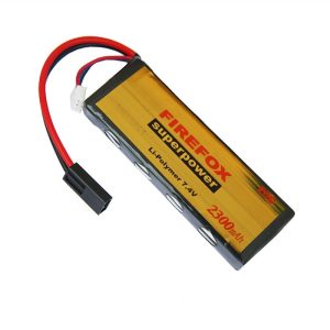 100% Original FireFox 7.4V 2300mAh 20C Li Po AEG Airsoft Battery F2R23