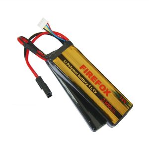 100% Original FireFox 11.1V 2300mAh 12C AKKU Mini Airsoft Gun Battery RC model F3P23C