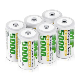 C5000mAh 1.2V NI-MH Rechargeable Battery High Capacity For Toys Smoke Detector LED
