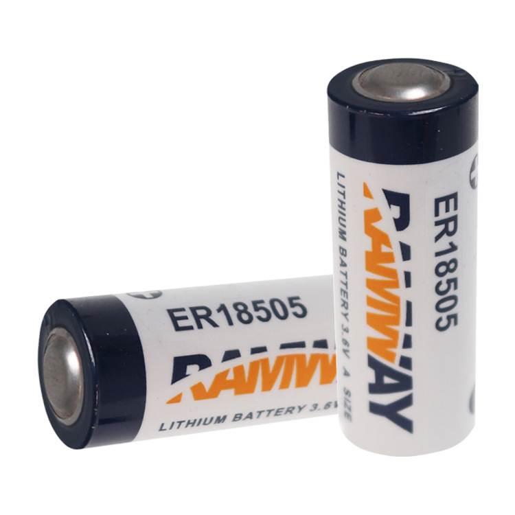Ramway ER18505 3.6V 4000mAh Non-Rechargeable Lithium Battery For Smoke ...